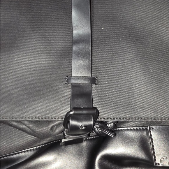 Calvin Klein Matte Black Backpack - Picture 7 of 9